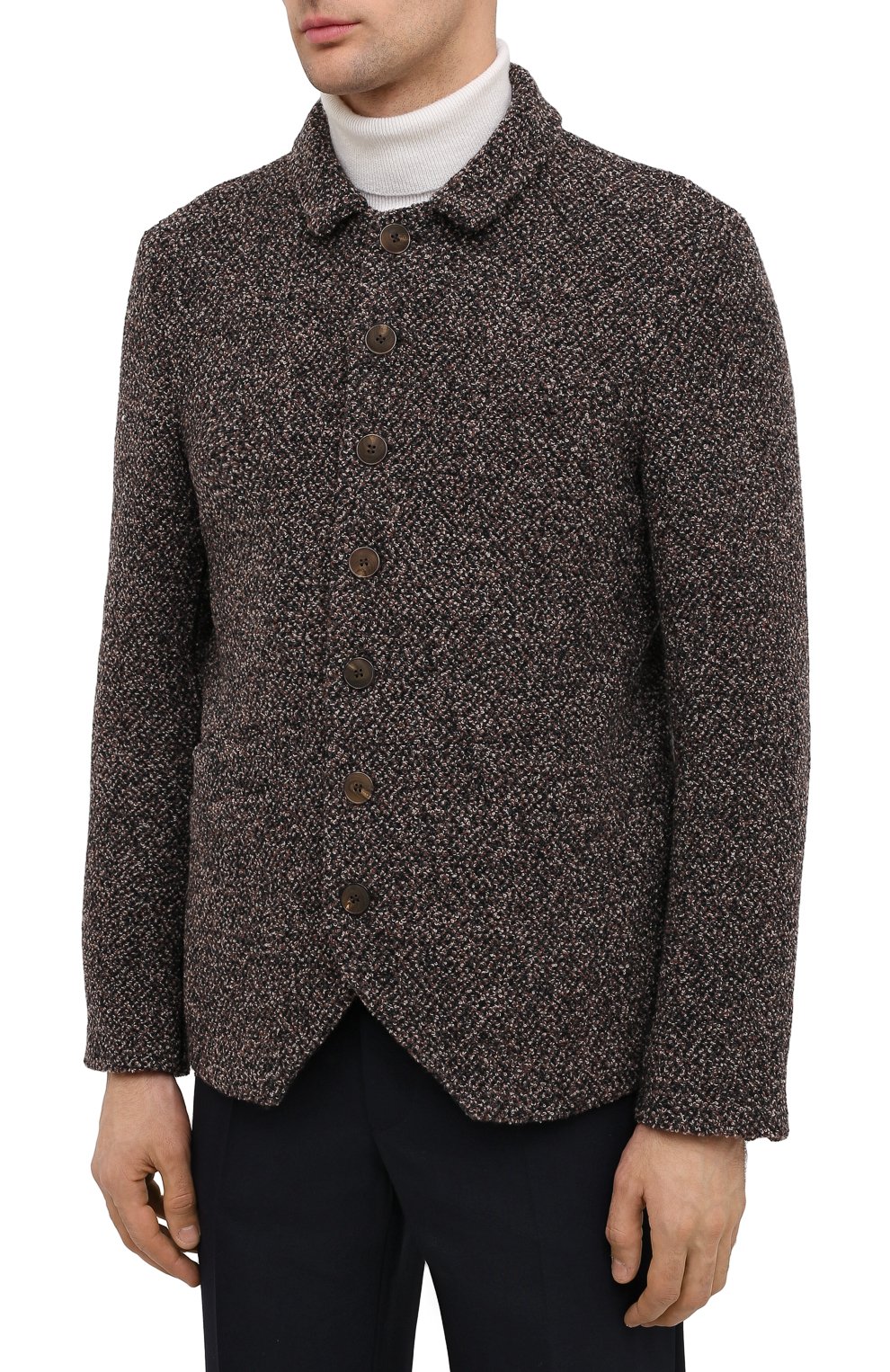 Пиджак из кашеми ра и шелка GIORGIO ARMANI, арт. 0WGGG0IC/T026B, фото 3