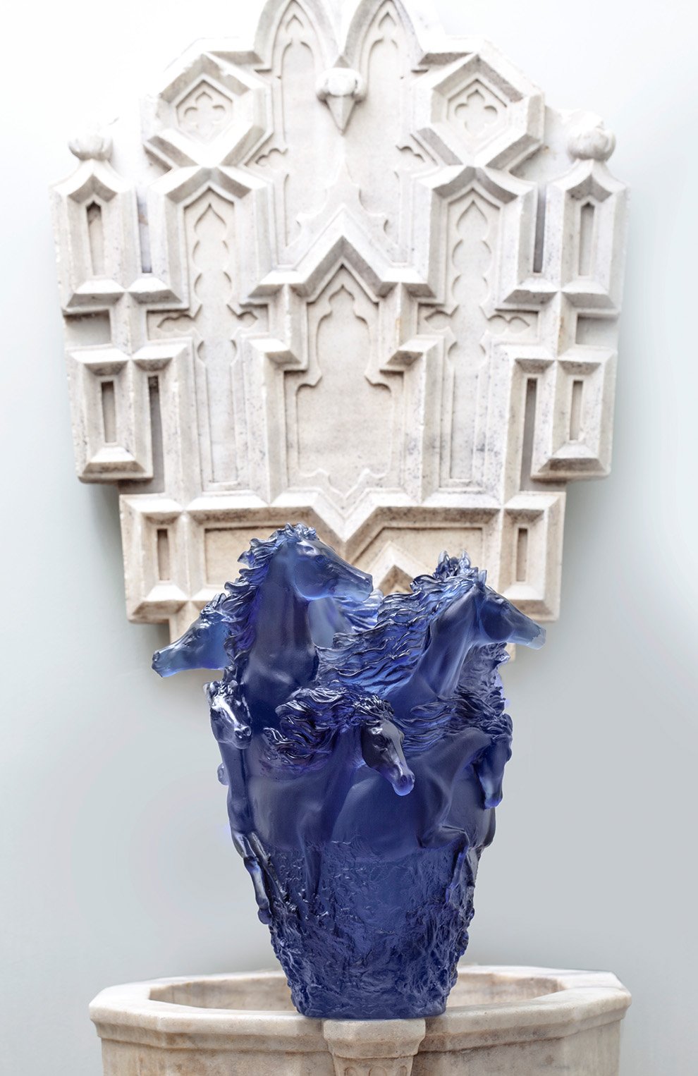 Ваза horses DAUM, арт. 05358-4, фото 2