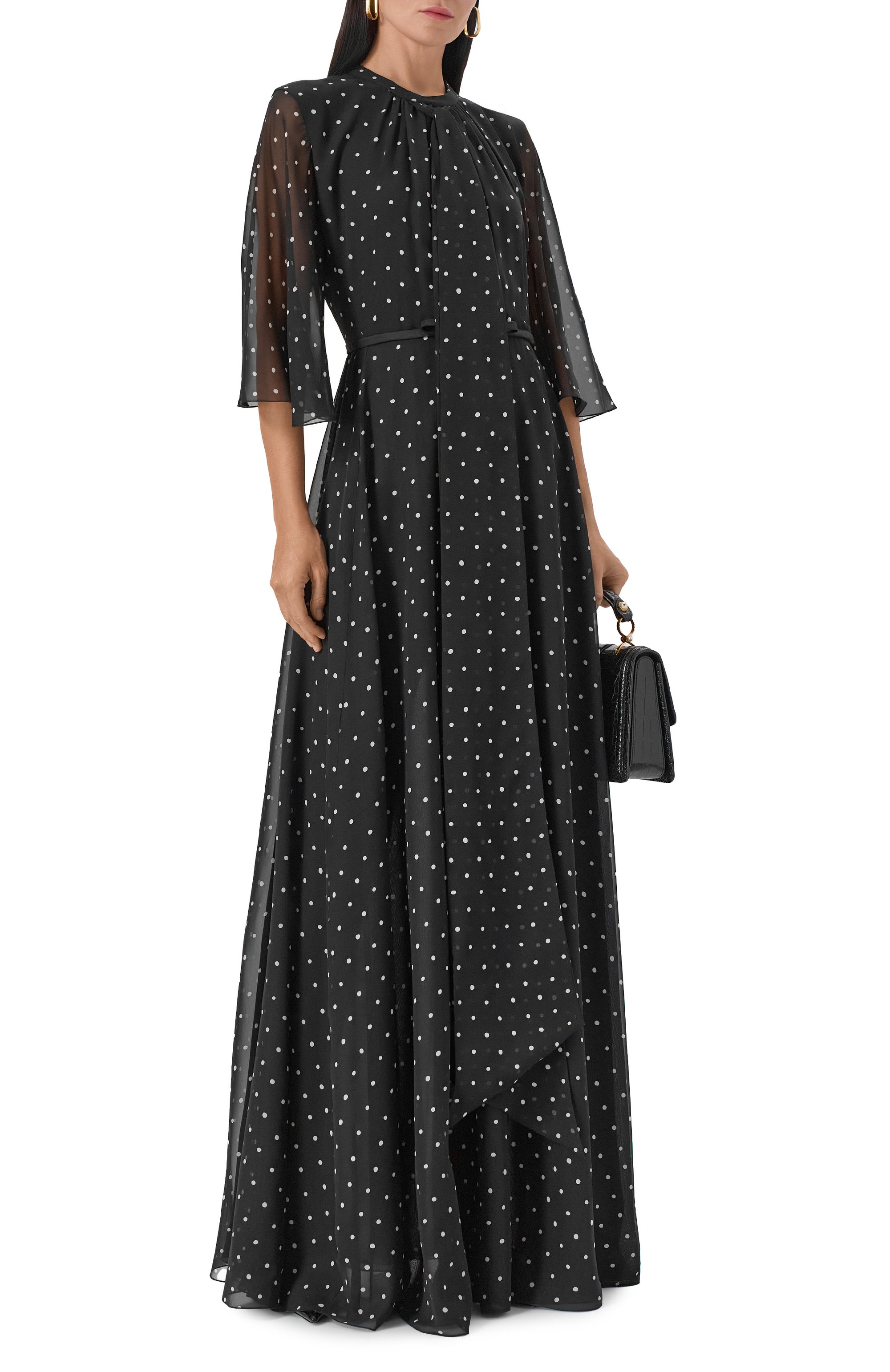 Шелковое платье GIAMBATTISTA VALLI, арт. 25FWPVCL5146/53PRI, фото 2