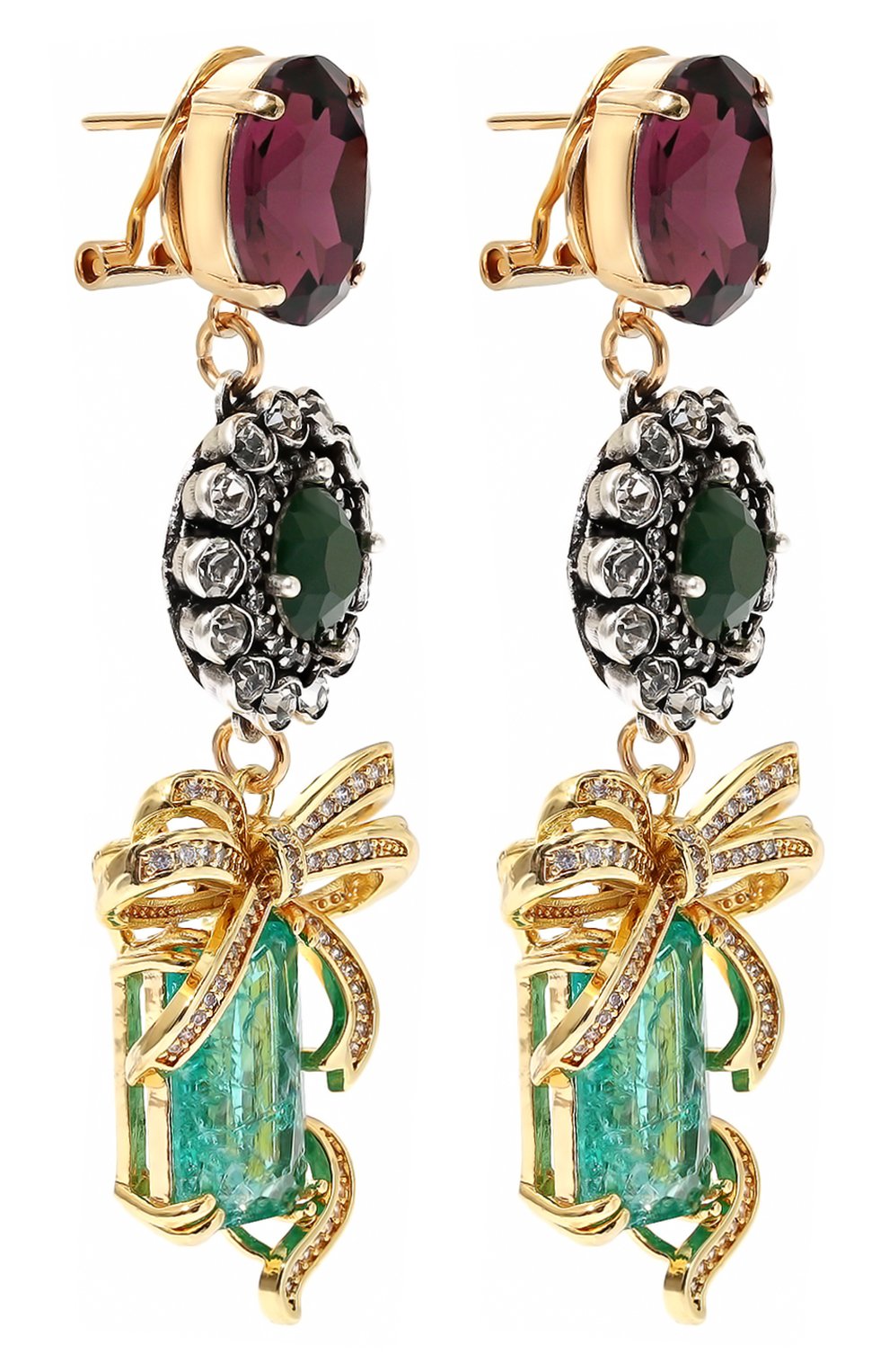 Серьги ANTON HEUNIS разноцветного цвета по цене 22700 руб., арт. ATW3.210, фото 3 Серьги ANTON HEUNIS, арт. ATW3.210, фото 3