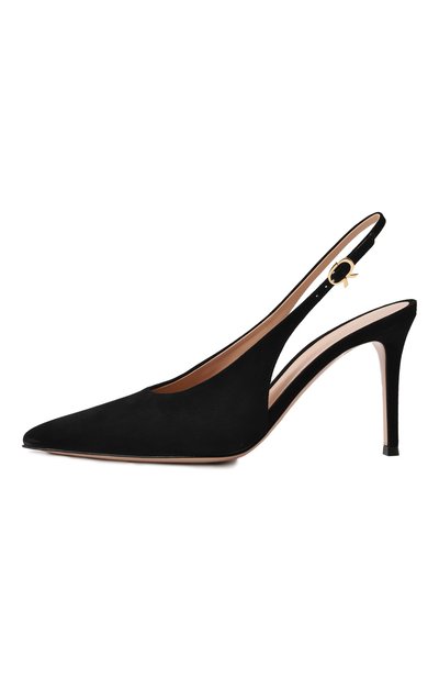 Замшевые туфли robbie 85 GIANVITO ROSSI, арт. G95461.85RIC.CAMNER0, фот�о 4