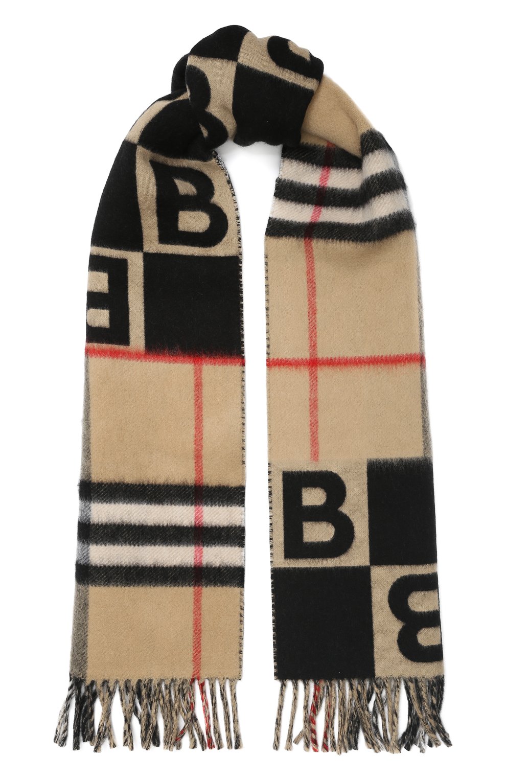 Шарф из смеси шерсти и кашемира BURBERRY, арт. 8022488, фото 1