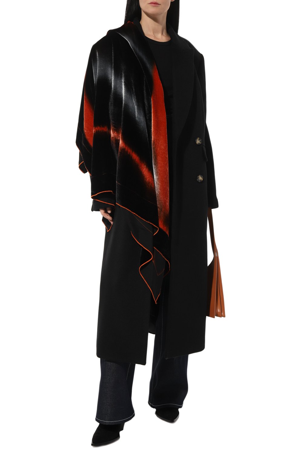 Платок из вискозы и шелка GIORGIO ARMANI, арт. 795335/3F405, фото 2