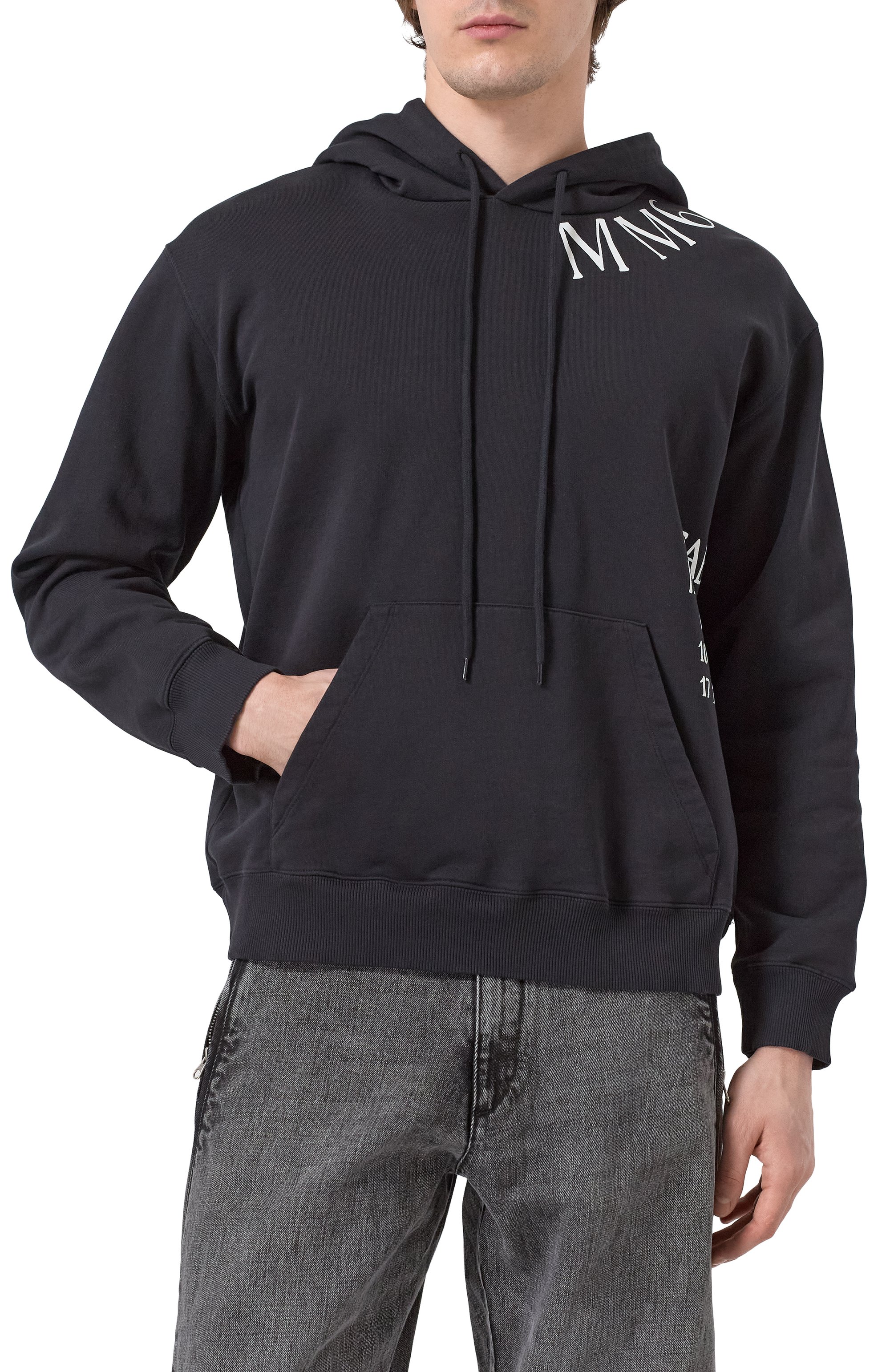 Хлопковое худи MM6, арт. SH0GU0026/M25012, фото 3