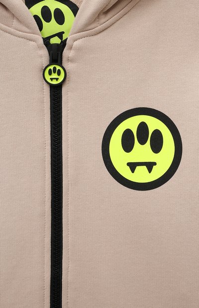 Хлопковая толстовка BARROW, арт. S4BKJUZH100, фото 3