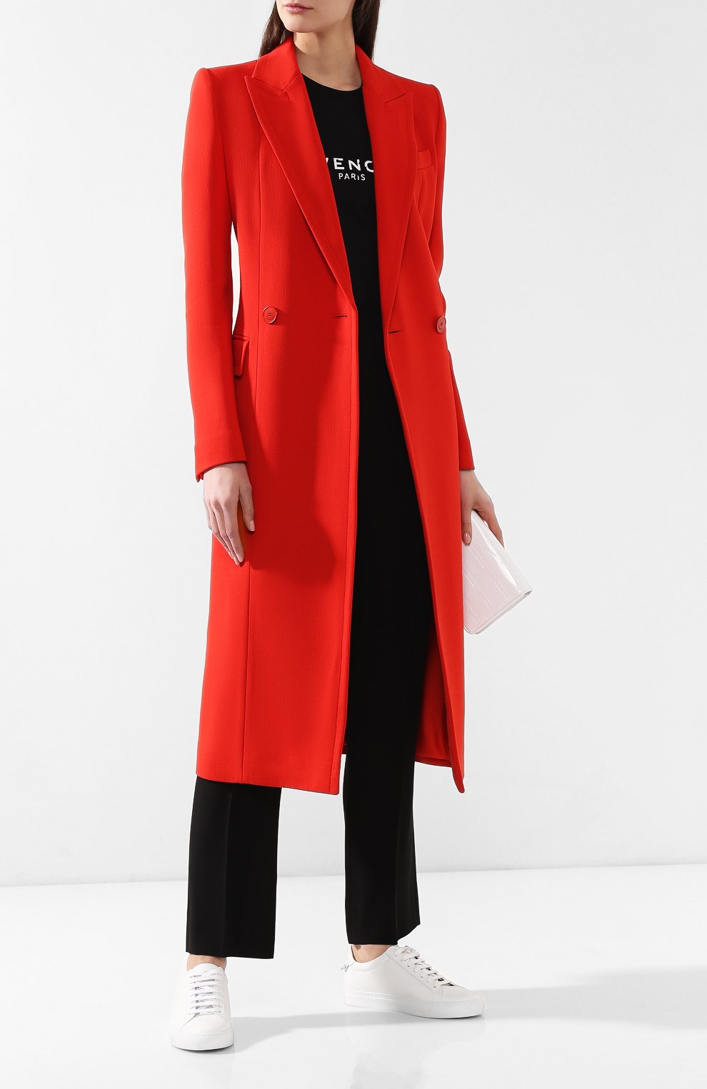 Шерстяное пальто GIVENCHY, арт. BWC04011E1, фото 2