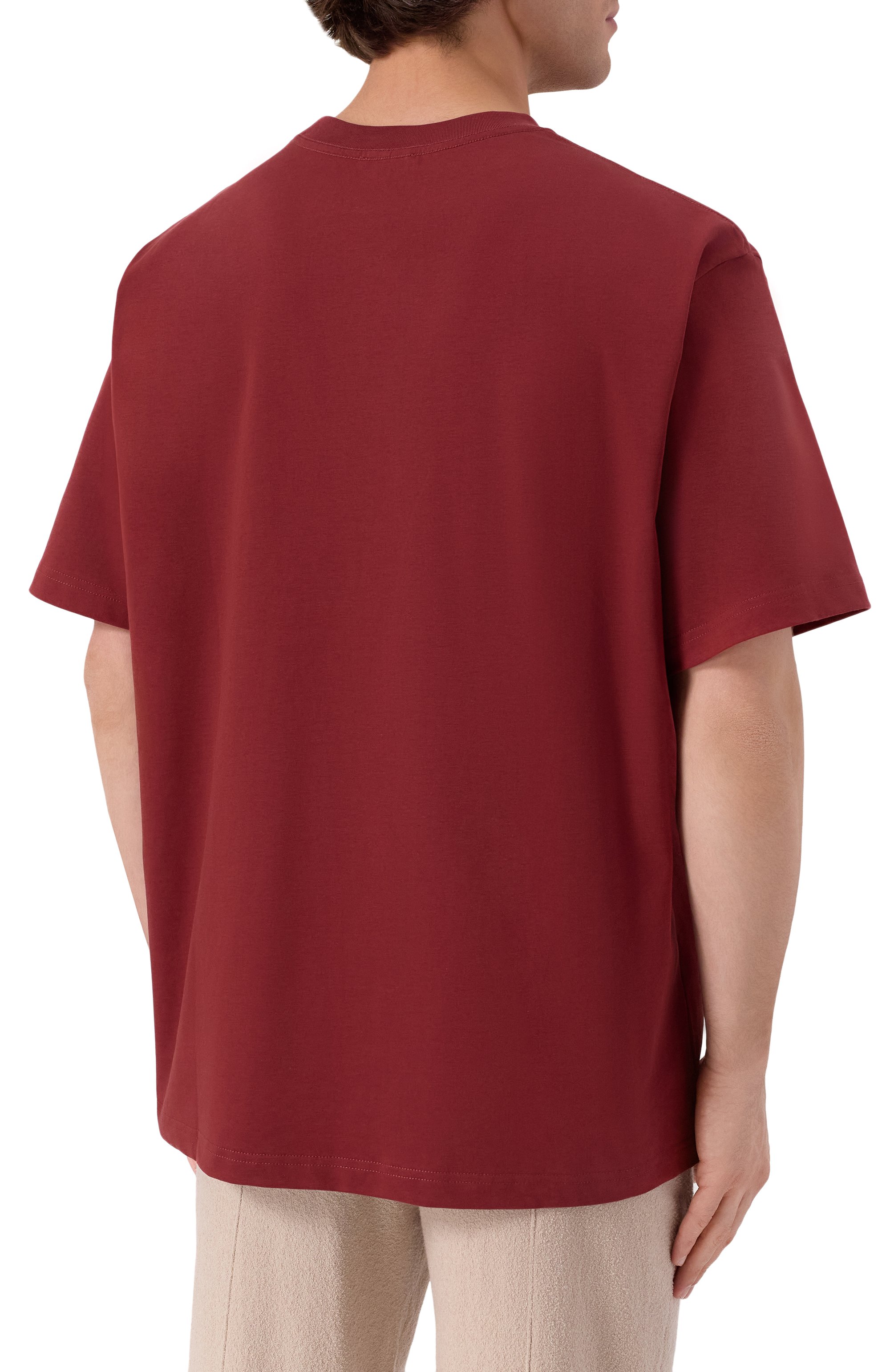 Хлопковая футболка 12 STOREEZ, арт. 126442, фото 4