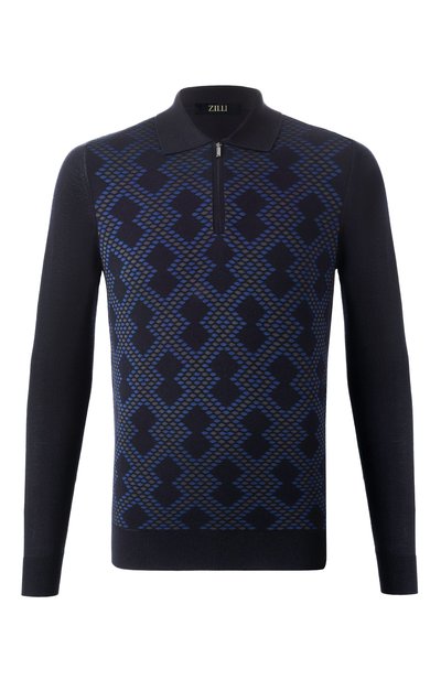 Поло из кашемира и шелка ZILLI, арт. KZP001M0330VM0U00/62, фото 1