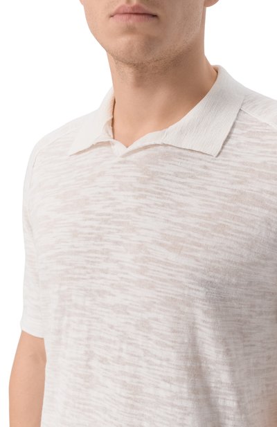 Хлопковое поло TRANSIT, арт. CFUTRC8432, фото 5