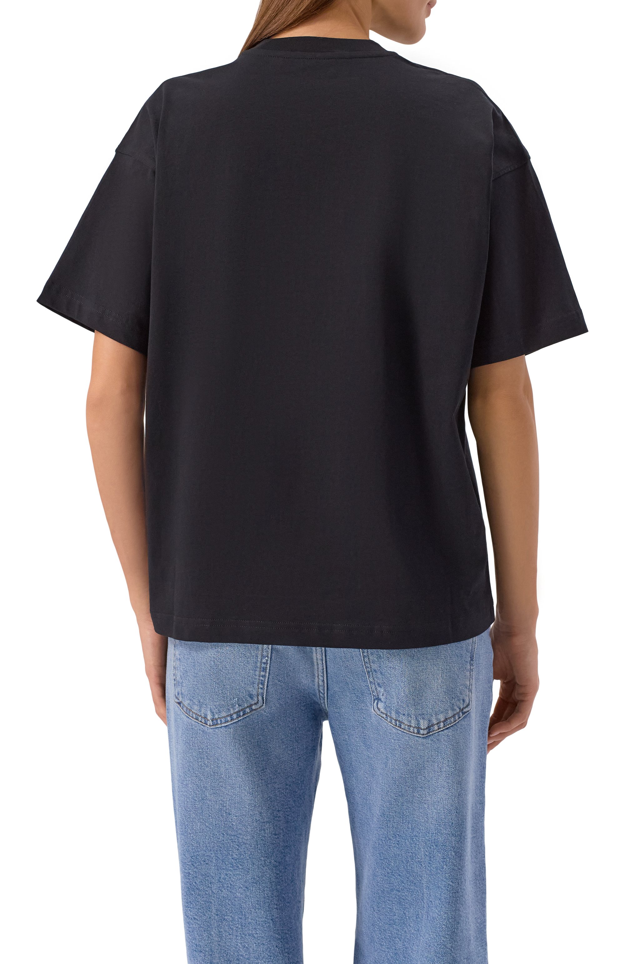 Хлопковая футболка MOSCHINO, арт. V0703/0541, фото 4