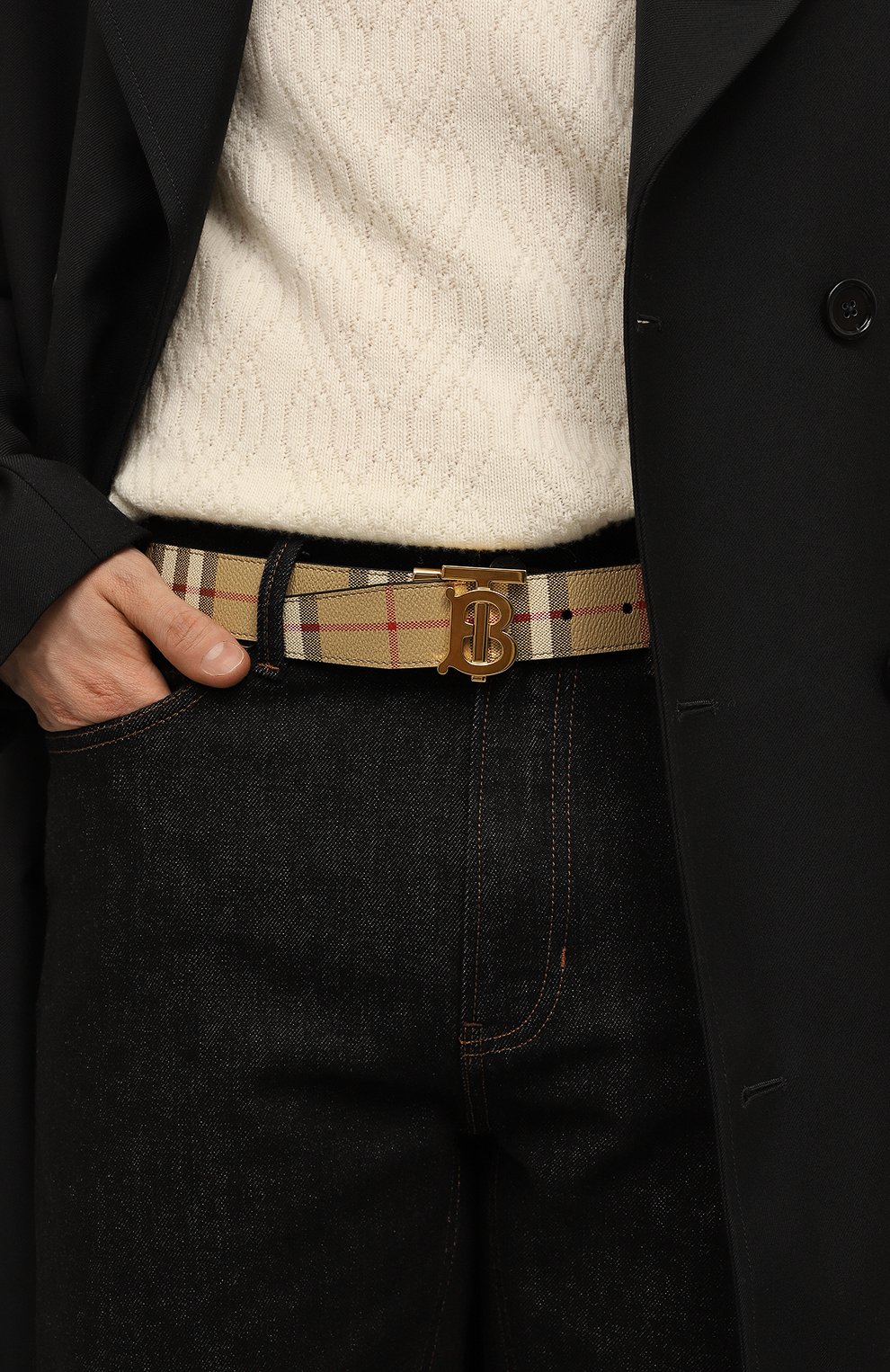 Двусторонний ремень BURBERRY, арт. 8070286, фото 2