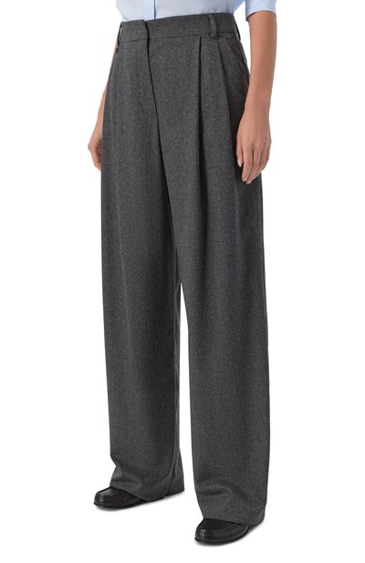 Брюки из шерсти и кашемира EMPORIO ARMANI, арт. EW002215/TE10537/01002, фото 3