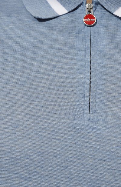 Хлопковое поло KITON, арт. UMK1172V4, фото 5