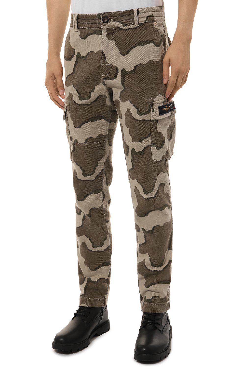 Хлопковые брюки-карго AERONAUTICA MILITARE, арт. 242PA1613CT3372, фото 3