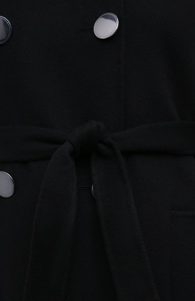 Кашемировое пальто GIORGIO ARMANI черного цвета по цене 647500 руб., арт. 0WH0L04W/T00B2, фото 5 Кашемировое пальто GIORGIO ARMANI, арт. 0WH0L04W/T00B2, фото 5