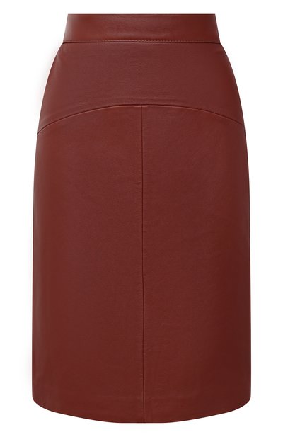Женская кожаная юбка BOSS, арт. 50446151