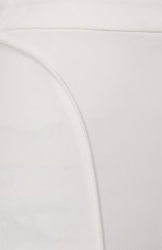 Женские брюки из вискозы MUGLER молочного цвета, арт. 25P1PA0440470 | Фото 6 (Материал внешний: Вискоза; Силуэт Ж (брюки и джинсы): Расклешенные; Кросс-КТ: костюм; Случай: Формальный; Женское Кросс-КТ: Брюки-одежда; Стили: Классический; Длина (брюки, джинсы): Стандартные)