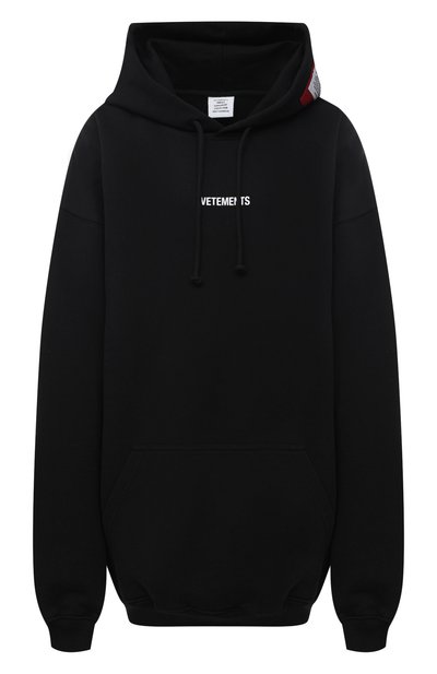 Женский хлопковое худи VETEMENTS, арт. UE51TR550B 1601/W