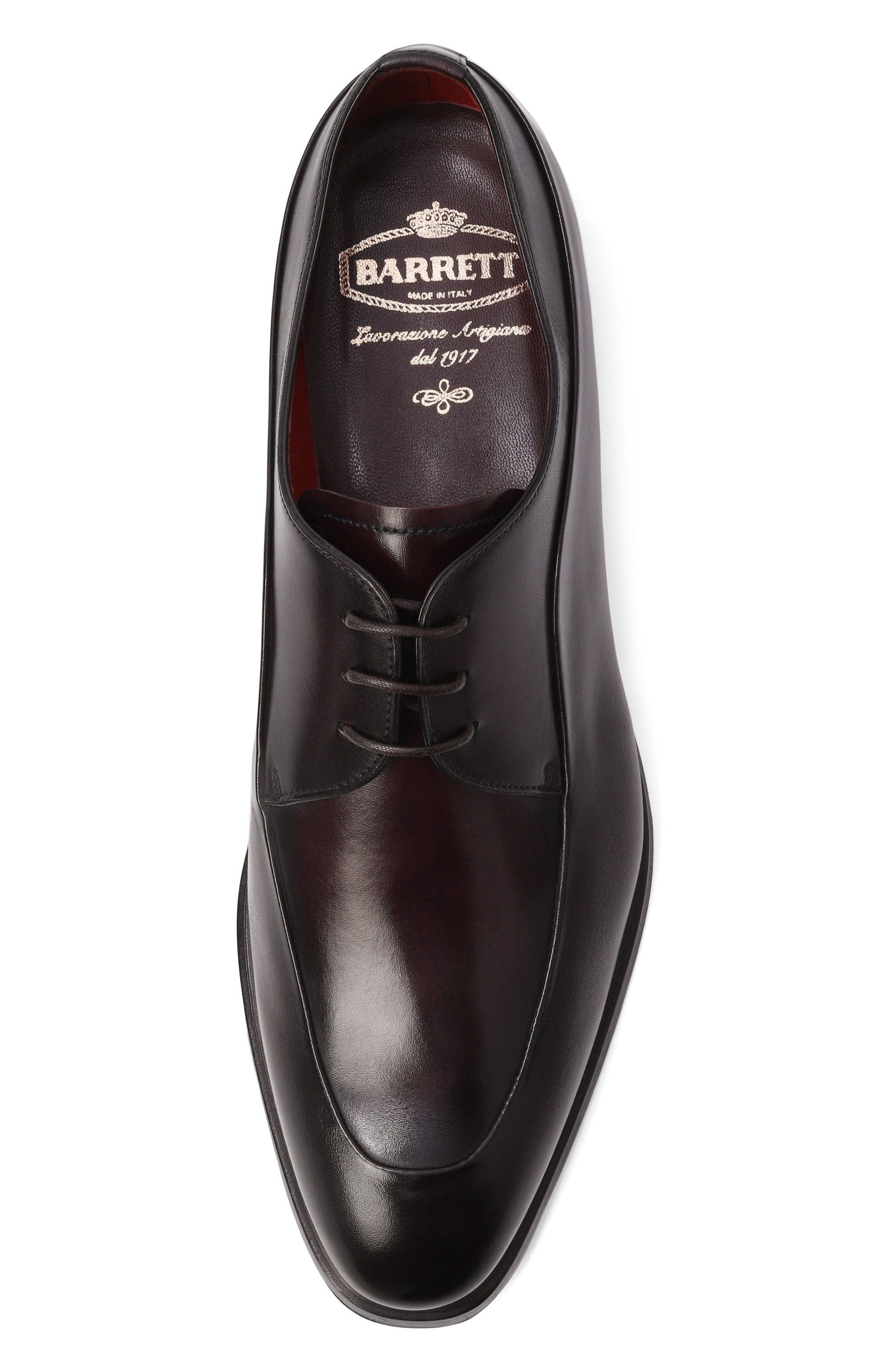 Кожаные дерби BARRETT, арт. 232U064.17/BETIS CREAM, фото 5