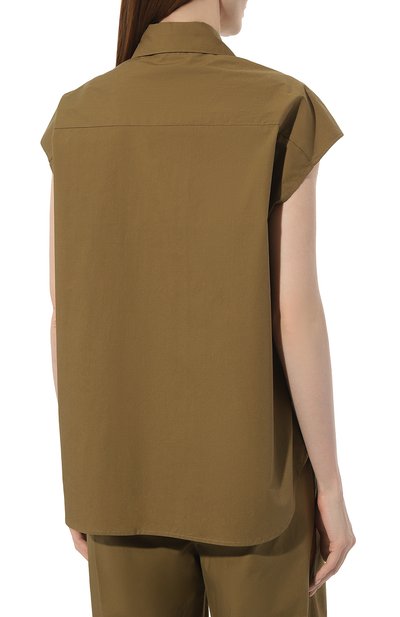 Хлопковая рубашка ERIKA CAVALLINI, арт. P4SJ12, фото 4