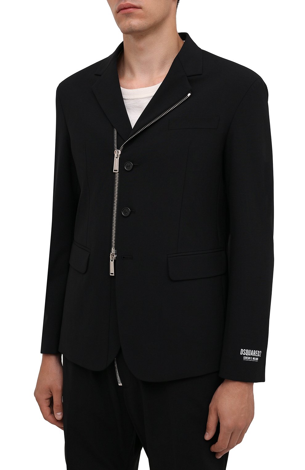 Шерстяной пиджак DSQUARED2, арт. S71BN0883/S40320, фото 3