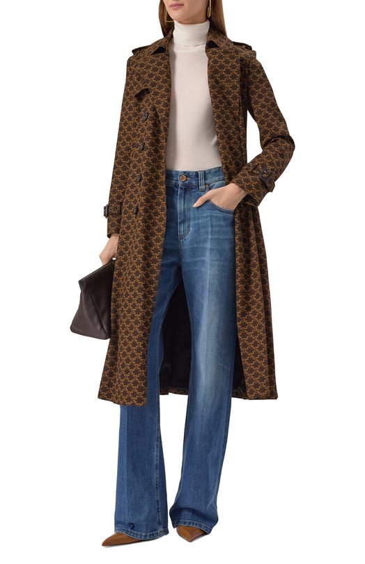 Водолазка из кашемира и шелка Brunello Cucinelli M13800063P Кремовый  M13800063P Фото 2