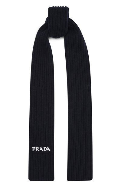 Мужской шарф из шерсти и кашемира PRADA, арт. UMS402-1B1A-F0124-212