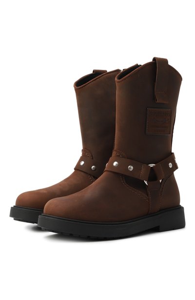 Кожаные сапоги DSQUARED2, арт. 81507/28-35