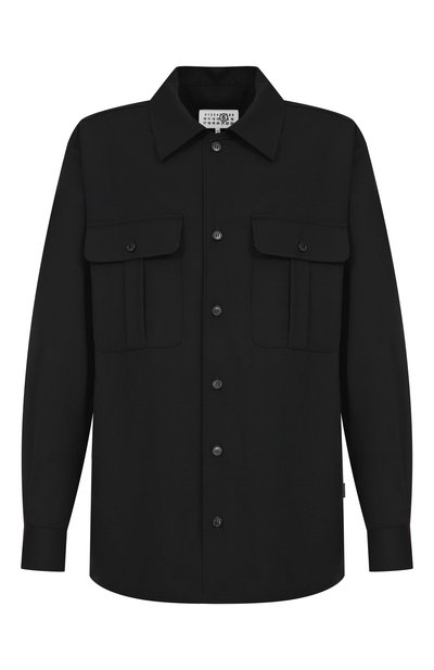 Мужская шерстяная рубашка MM6, арт. SH2DT0036/M35622