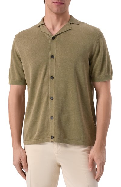 Рубашка из хлопка и льна VAN LAACK, арт. SAMIN/S00307, фото 3