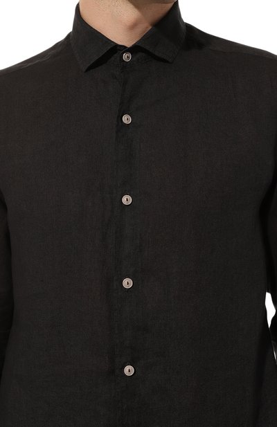 Льняная рубашка MC2 SAINT BARTH, арт. STBM/PAMPL0NA/00921D, фото 5