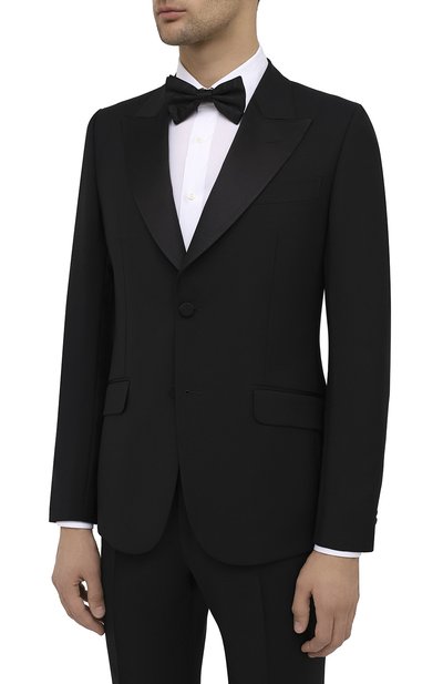 Шерстяной смокинг GUCCI, арт. 606245/Z592B, фото 2