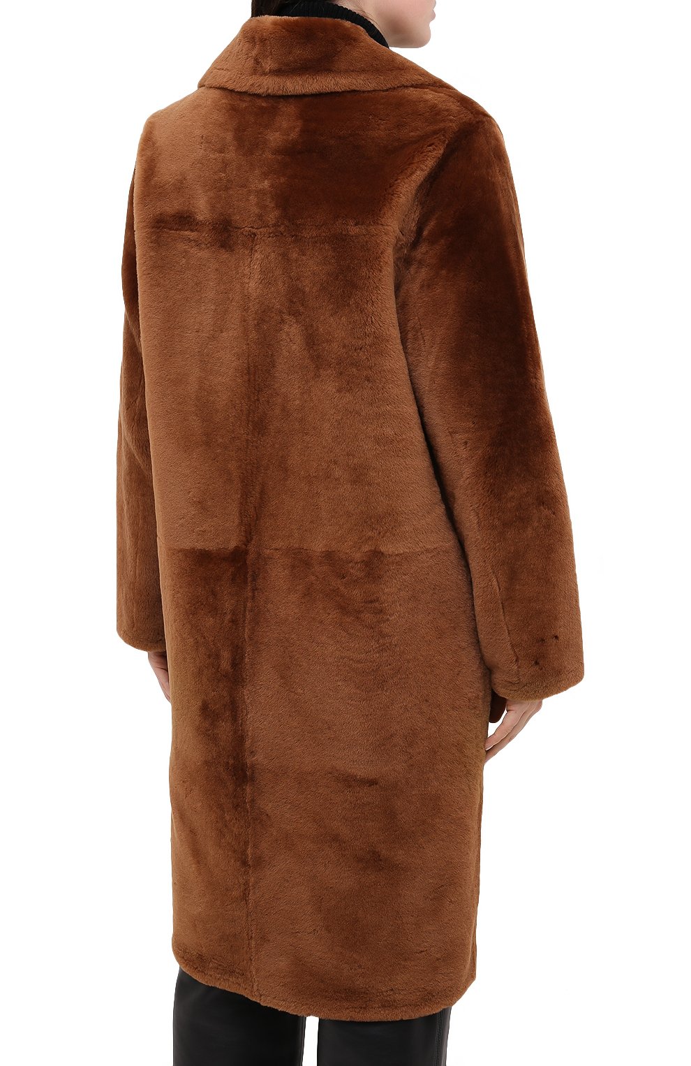 Шуба из овчины YVES SALOMON, арт. 21WYM60604MESI, фото 5