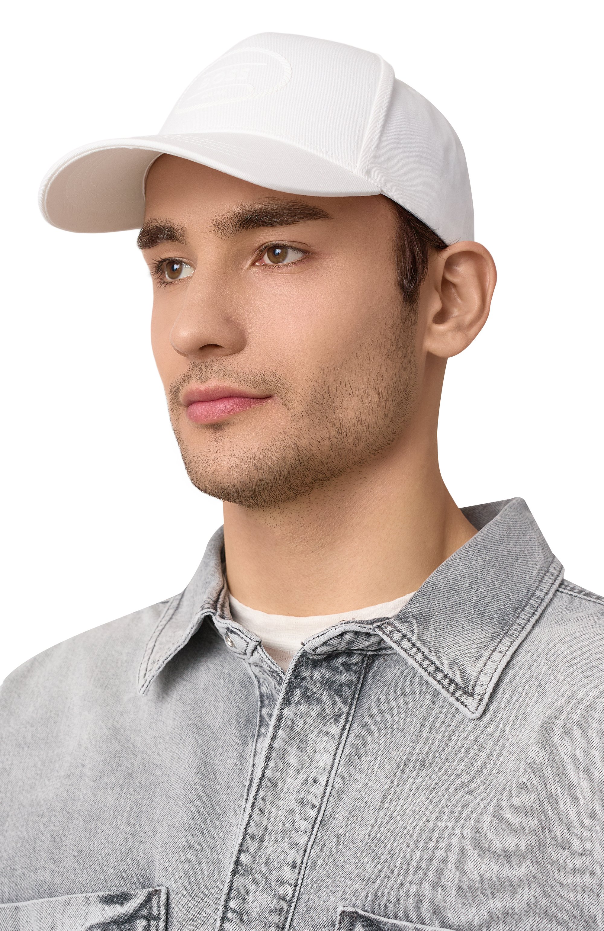 Хлопковая бейсболка BOSS, арт. 50539494, фото 2