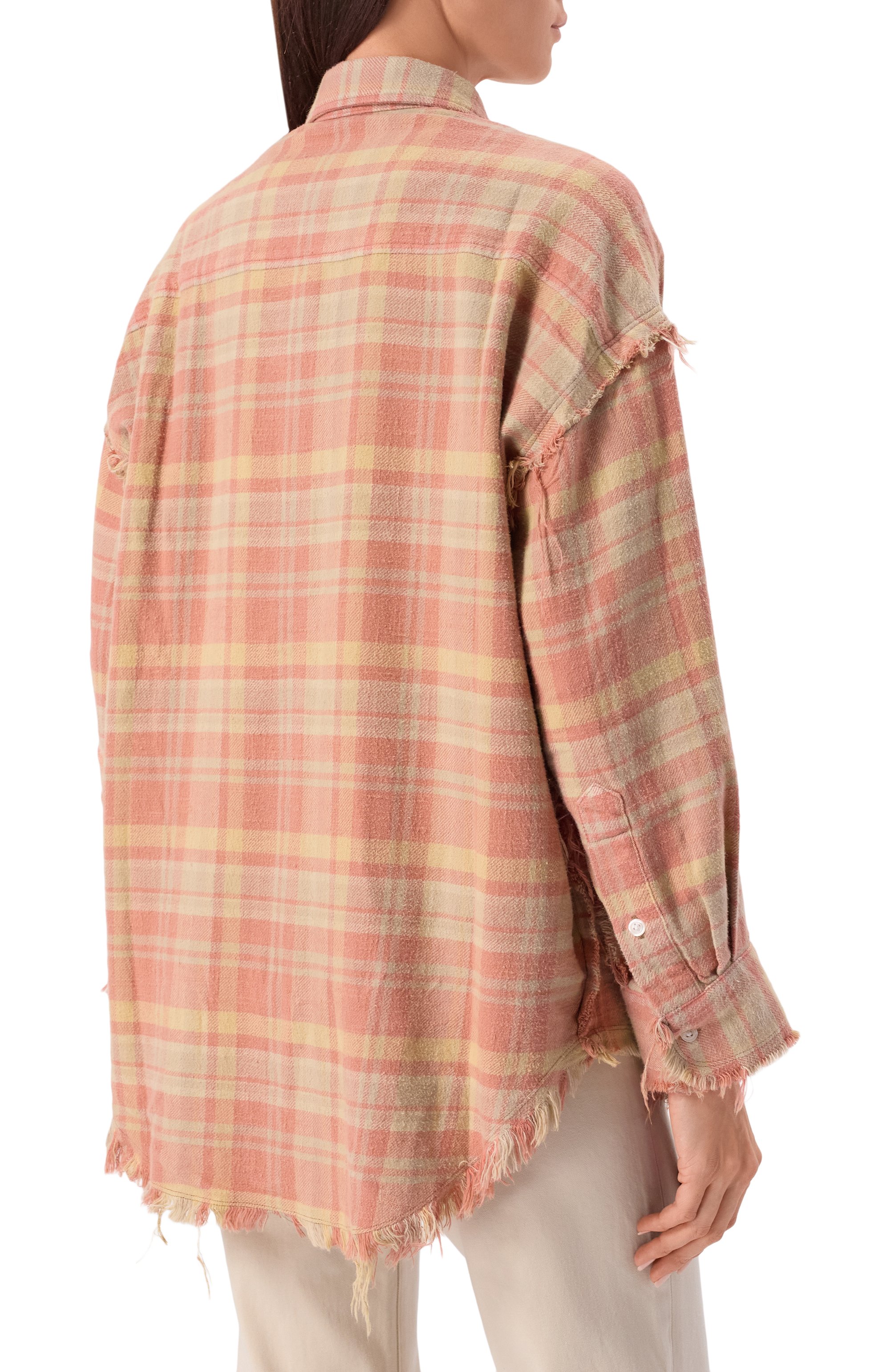 Хлопковая рубашка R13, арт. R13WR075-R549B/W, фото 4