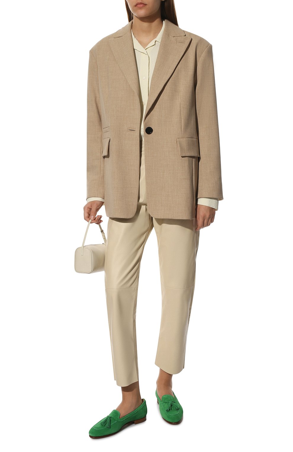 Замшевые лоферы RALPH LAUREN, арт. 800870589, фото 2