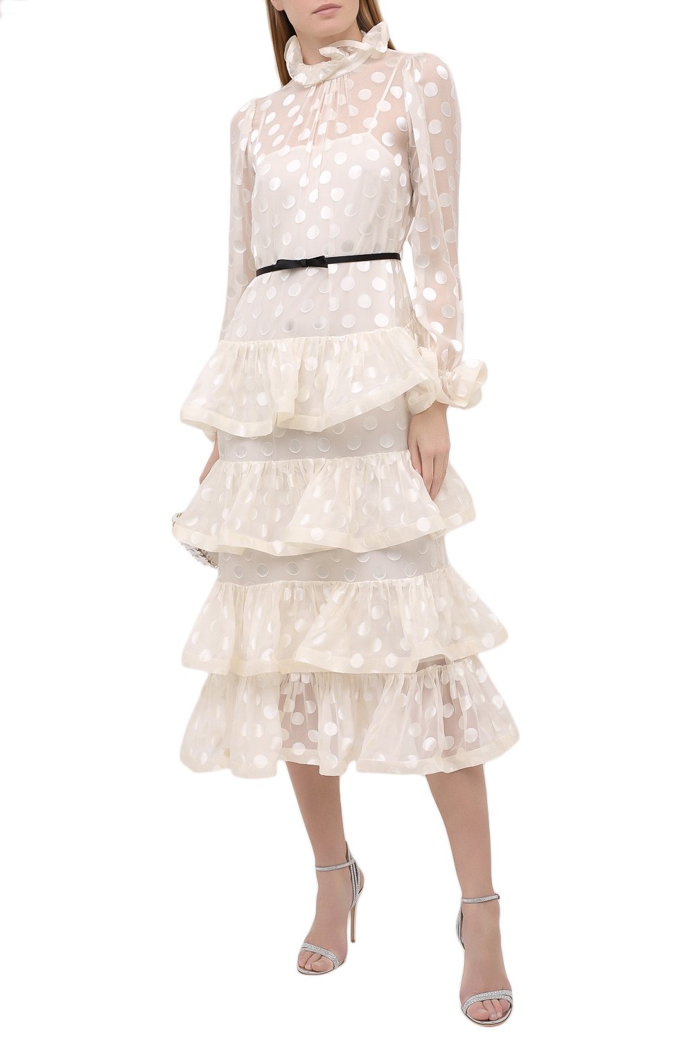 Платье из шелка и вискозы ZIMMERMANN, арт. 9595DAND, фото 2