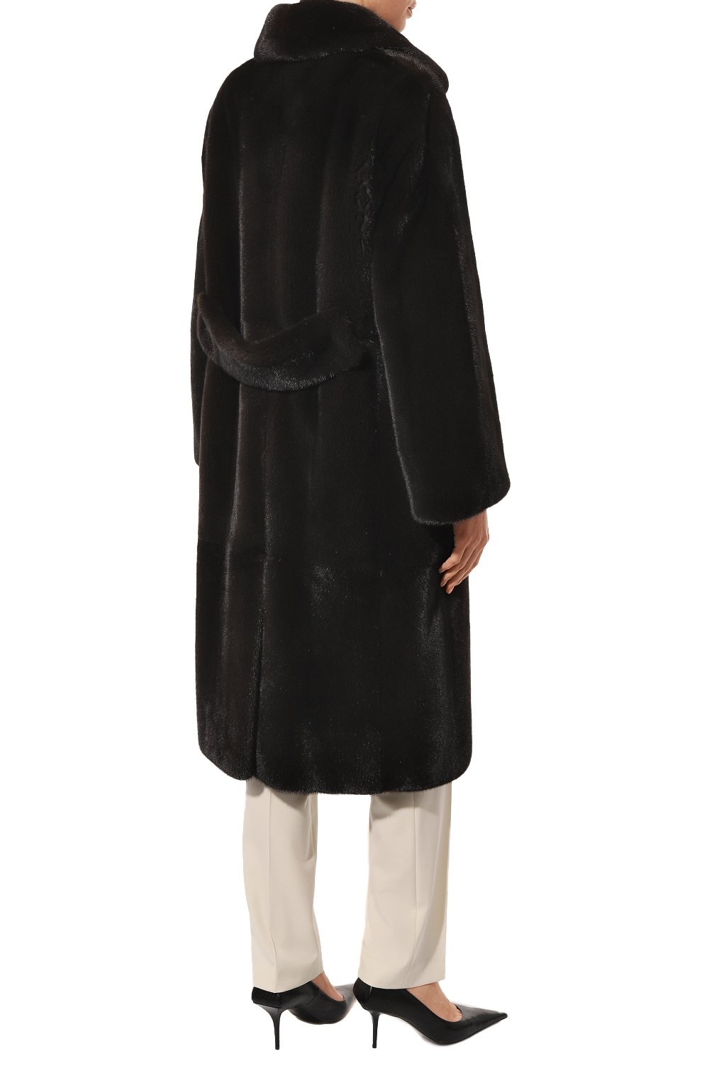 Шуба из меха норки VICTORIA KUSENKOVA, арт. 700200004470, фото 4