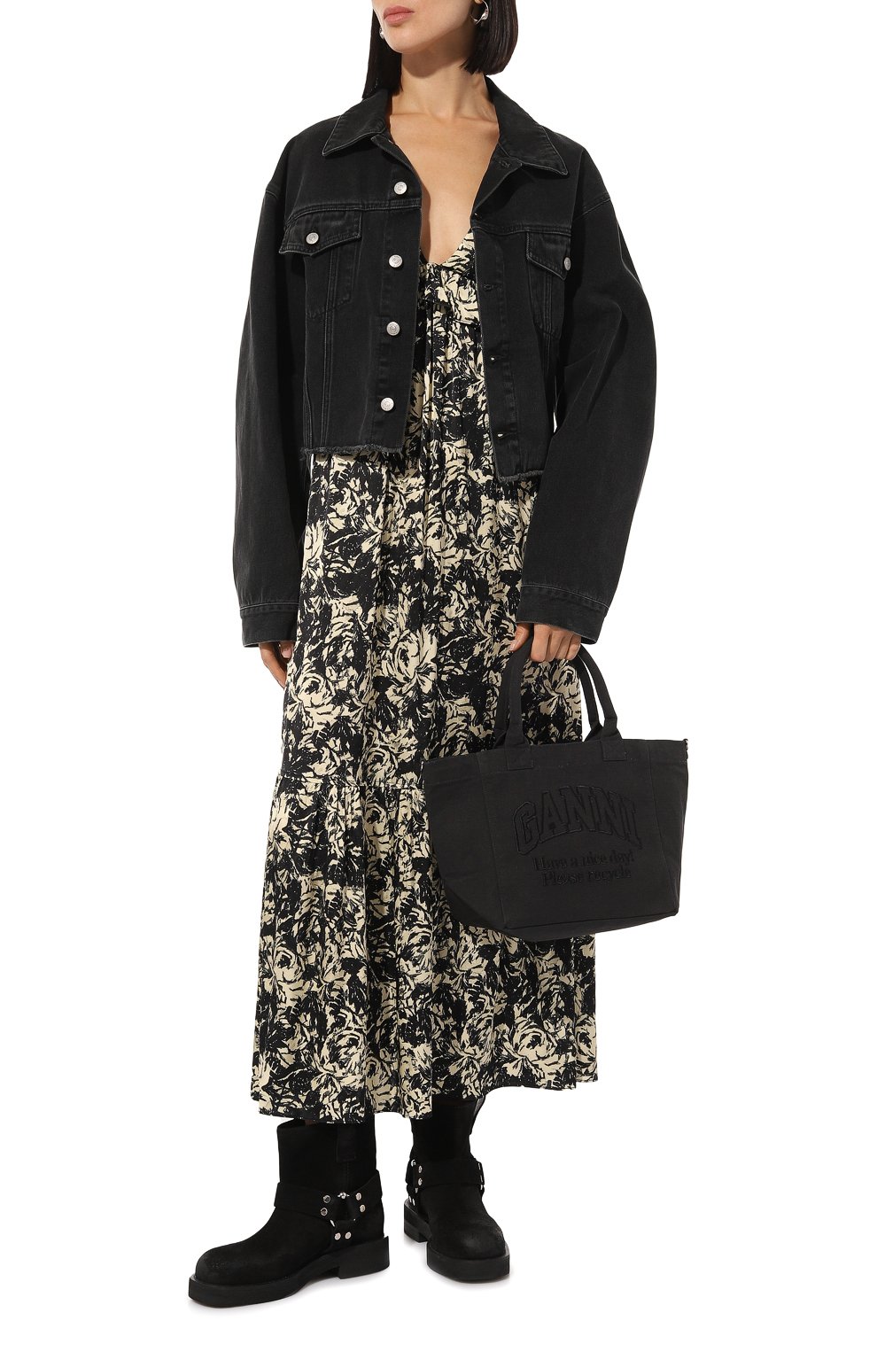 Сумка-тоут easy small GANNI, арт. A5972/5903, фото 7