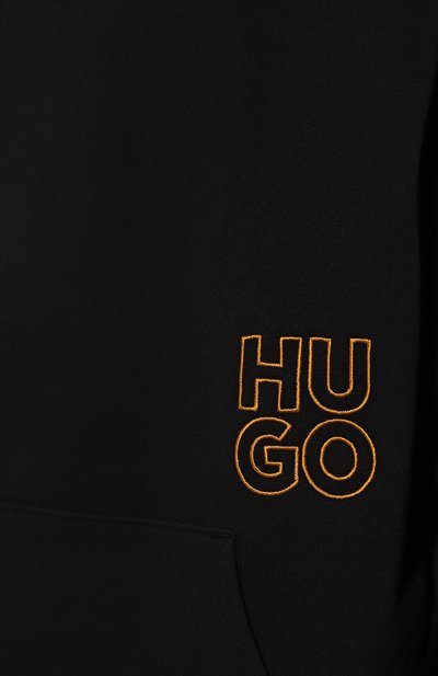 Хлопковое худи HUGO, арт. 50482847, фото 5