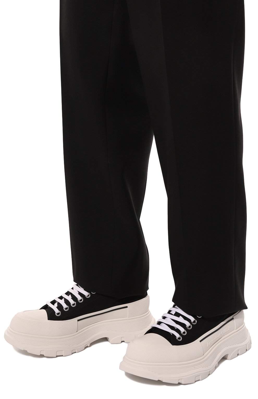 Текстильные ботинки tread slick ALEXANDER MCQUEEN, арт. 705660/W4MV21070, фото 3