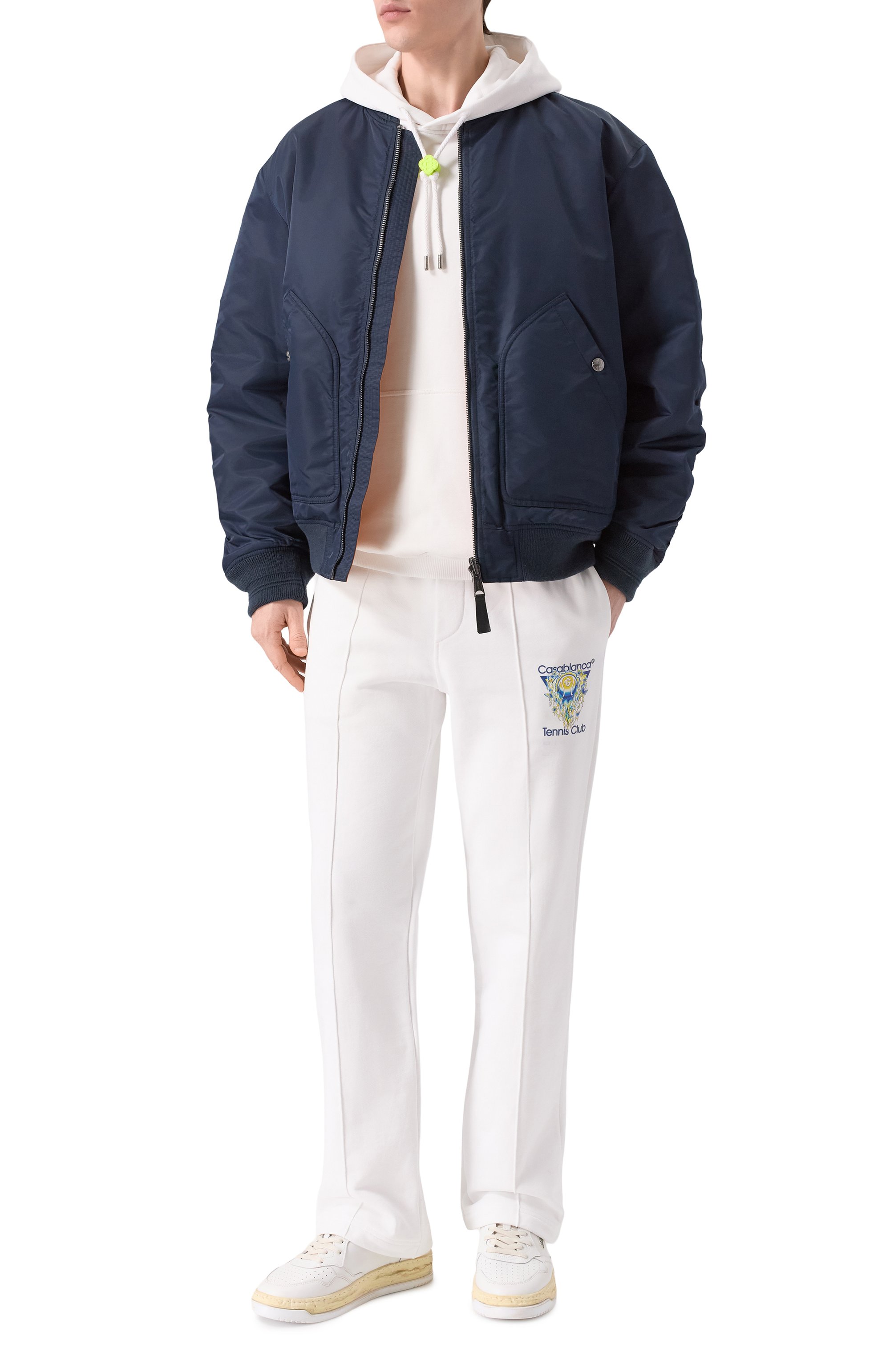 Хлопковые брюки CASABLANCA, арт. M-SP26-JTR-051-02, фото 2