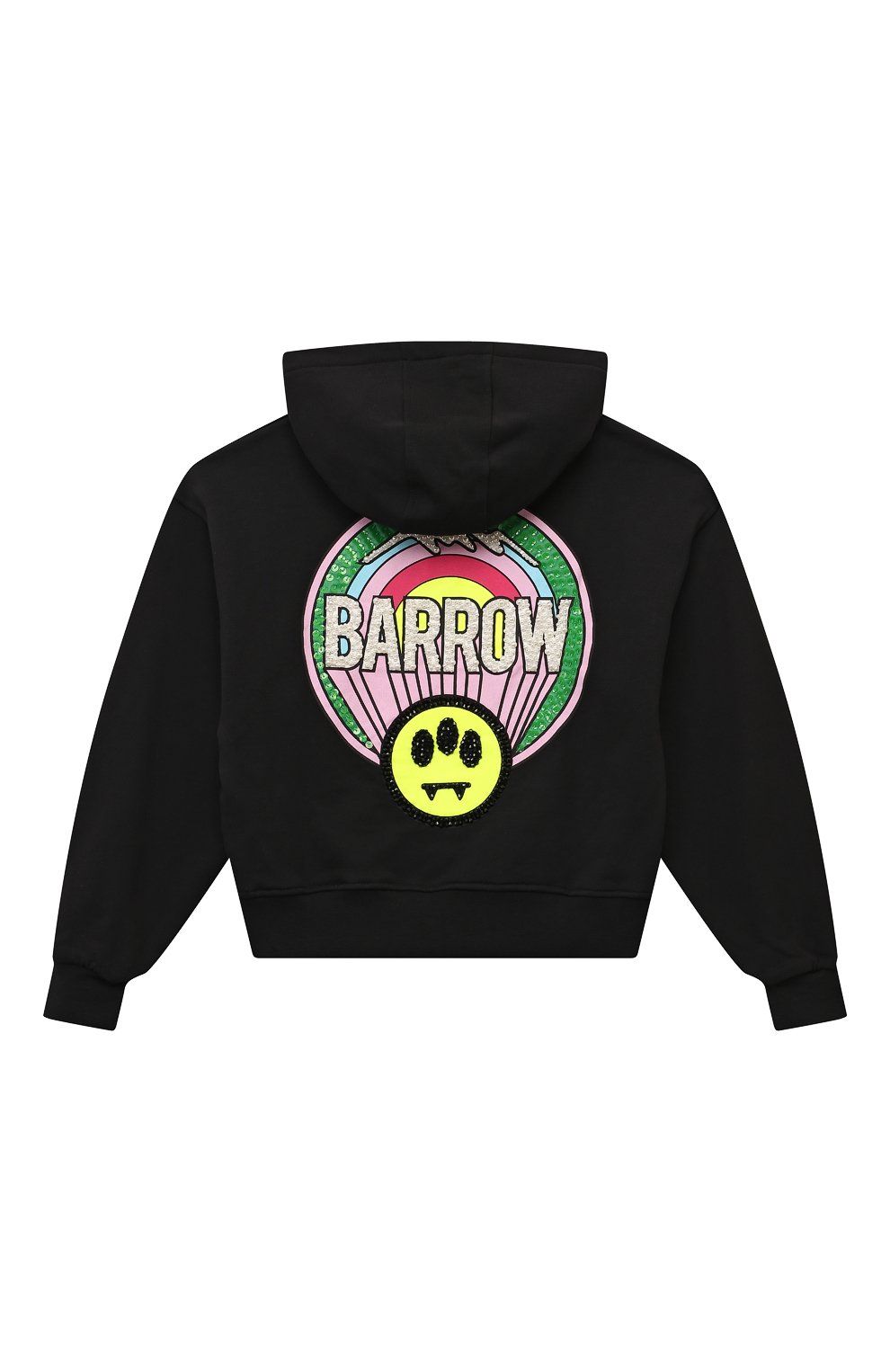 Хлопковое худи BARROW, арт. F4BKJGHS123, фото 2