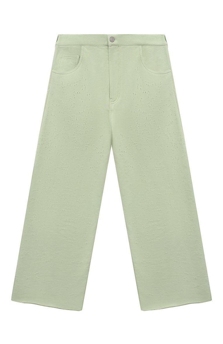 Хлопковые брюки MM6, арт. M60551/MM02C, фото 1