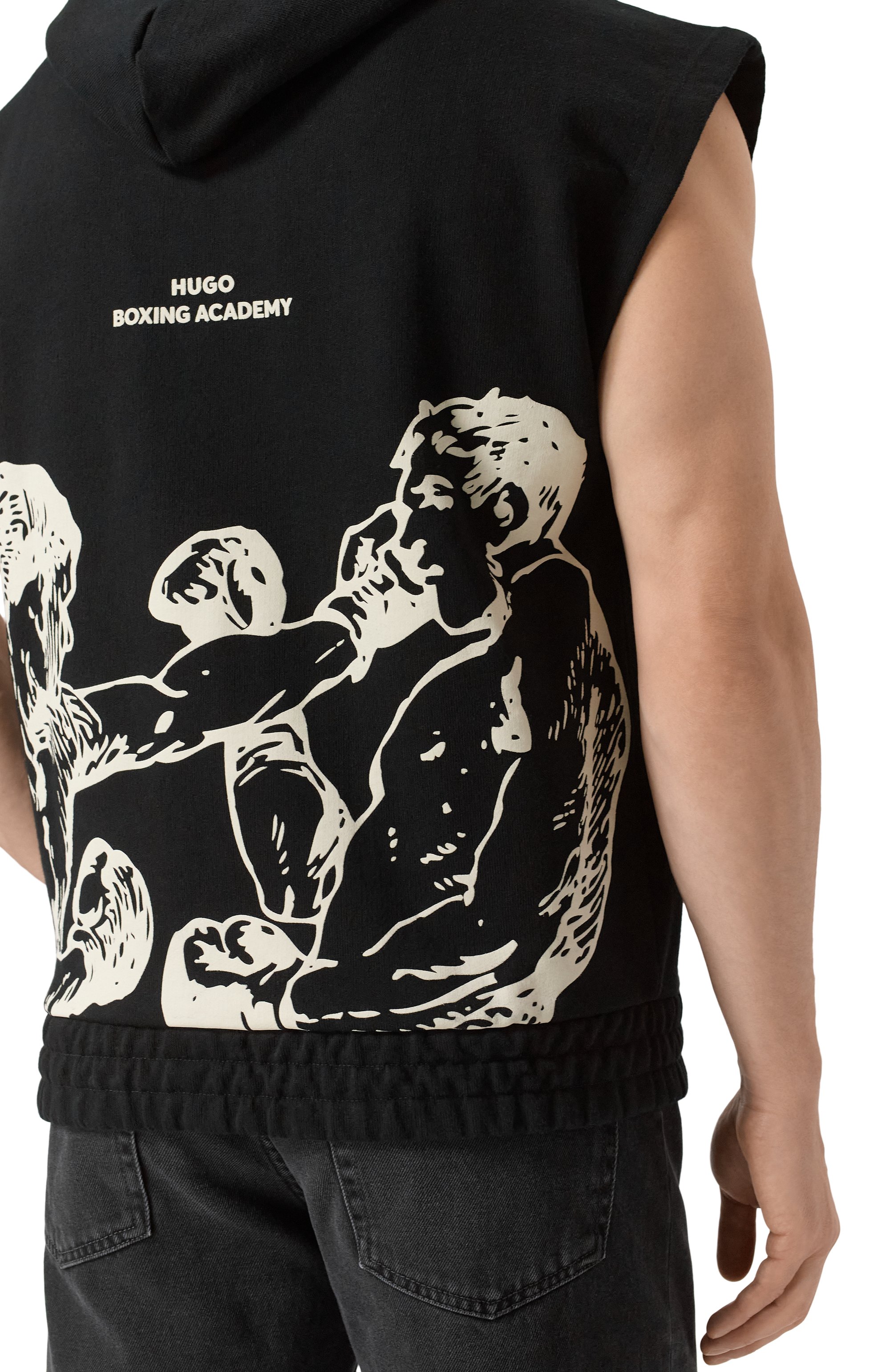 Хлопковое худи HUGO, арт. 50542433, фото 5