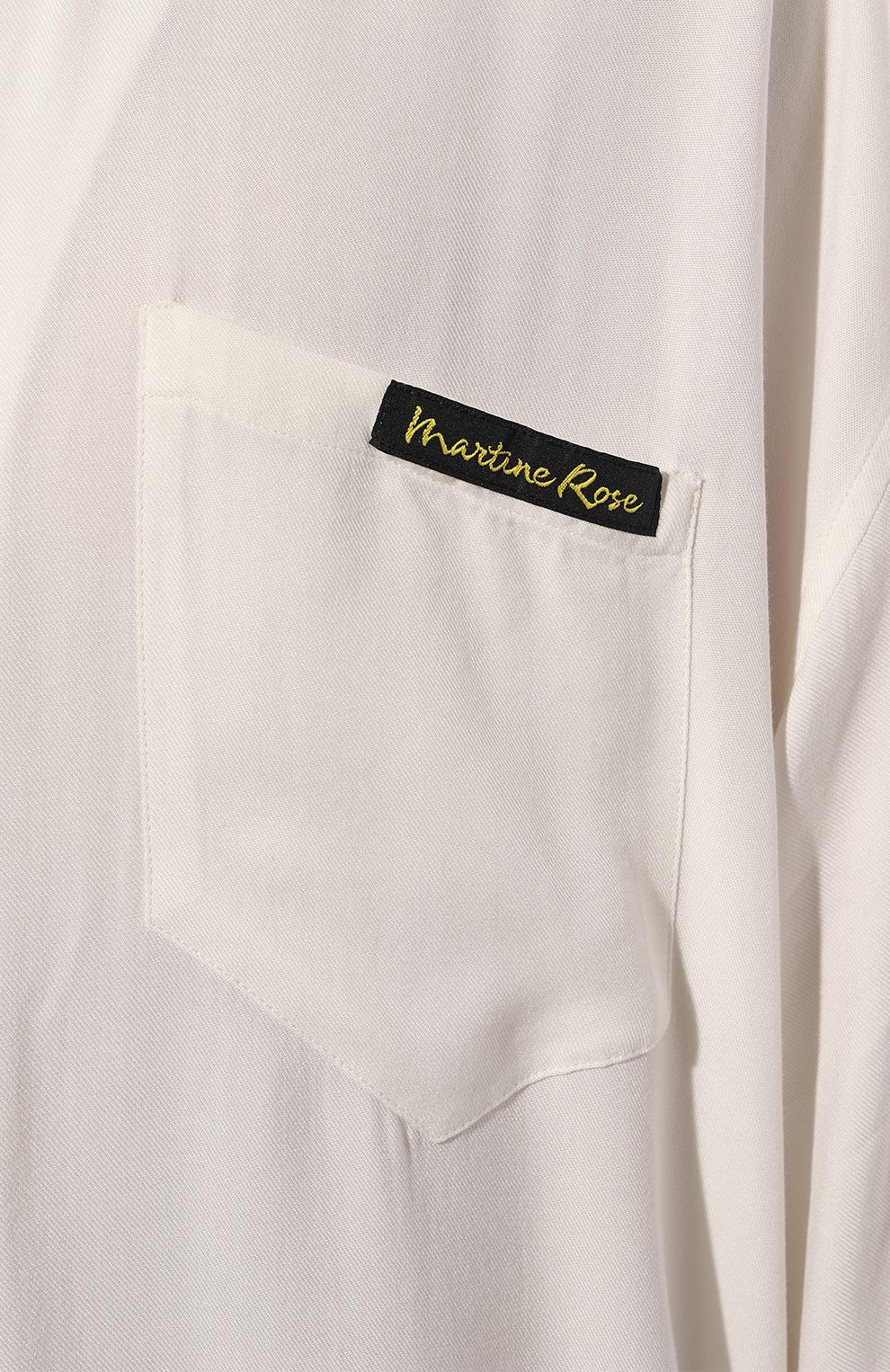 Рубашка из вискозы MARTINE ROSE, арт. MRSS24439A, фото 5