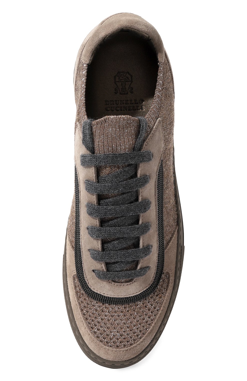 Комбинированные кеды BRUNELLO CUCINELLI, арт. MZ29G2302P, фото 6