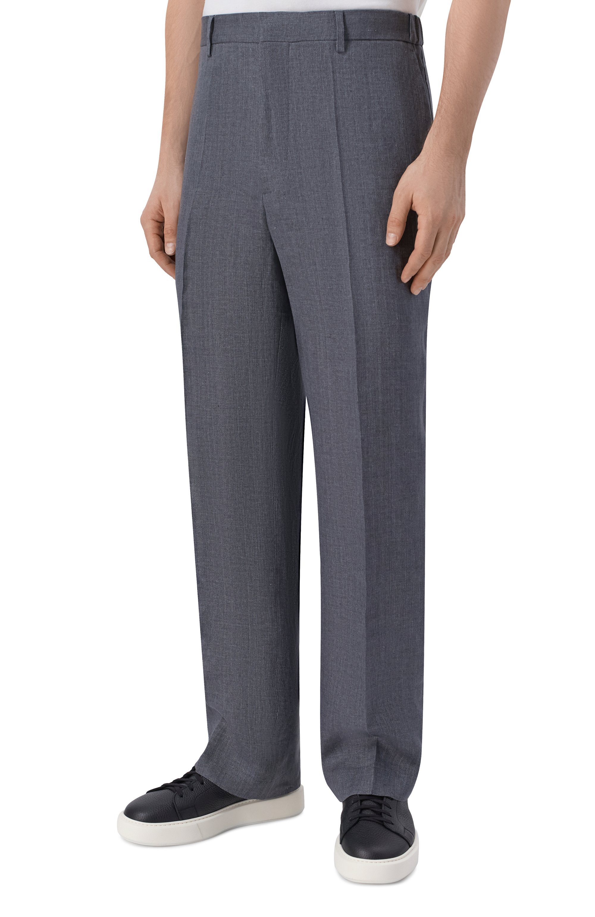 Льняные брюки ANDREA CAMPAGNA, арт. LUCAN0 ELAX/AN1801, фото 3