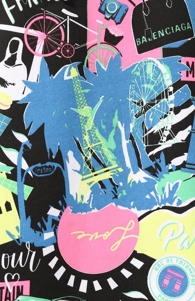 Хлопковое худи BALENCIAGA, арт. 594576/THV65, фото 5