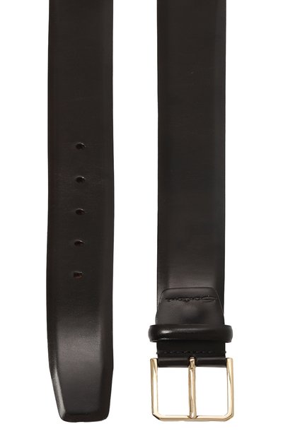 Кожаный ремень SANTONI, арт. CM35VS003B91HSC1, фото 3